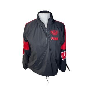 Size XS Women’s Quarter Zip PINK Victoria Secret Jacket Wisconsin Badgers